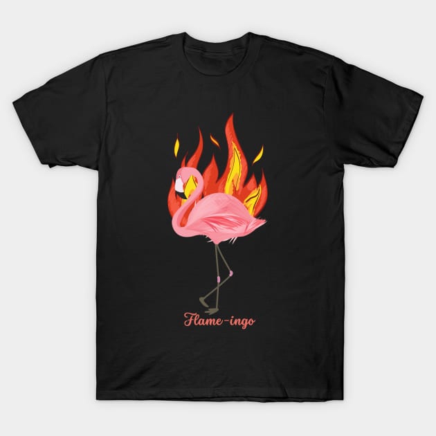 Flamingo T-Shirt by Fayn